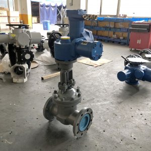 礦用電動閥門MKZ941H-40 DN150防爆（礦山、冶