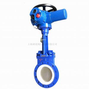 電動刀閘閥DMZ973X-10Q   DN200泥漿、空氣、渣