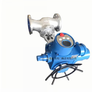 電動截止閥J941H-64  DN150（耐磨、耐高溫、